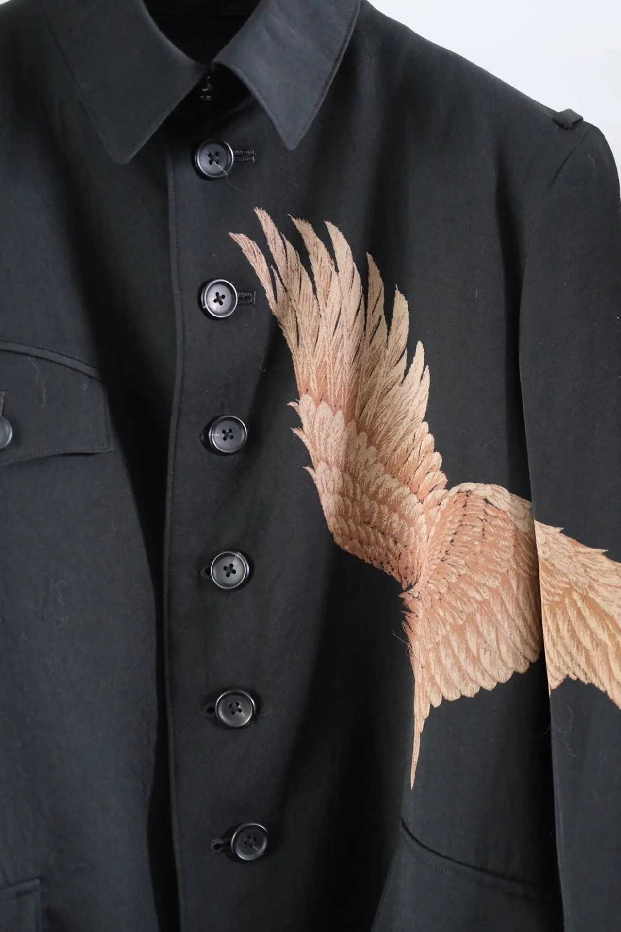 Yohji Yamamoto "Defeated the Remaining Soldiers Jacket"