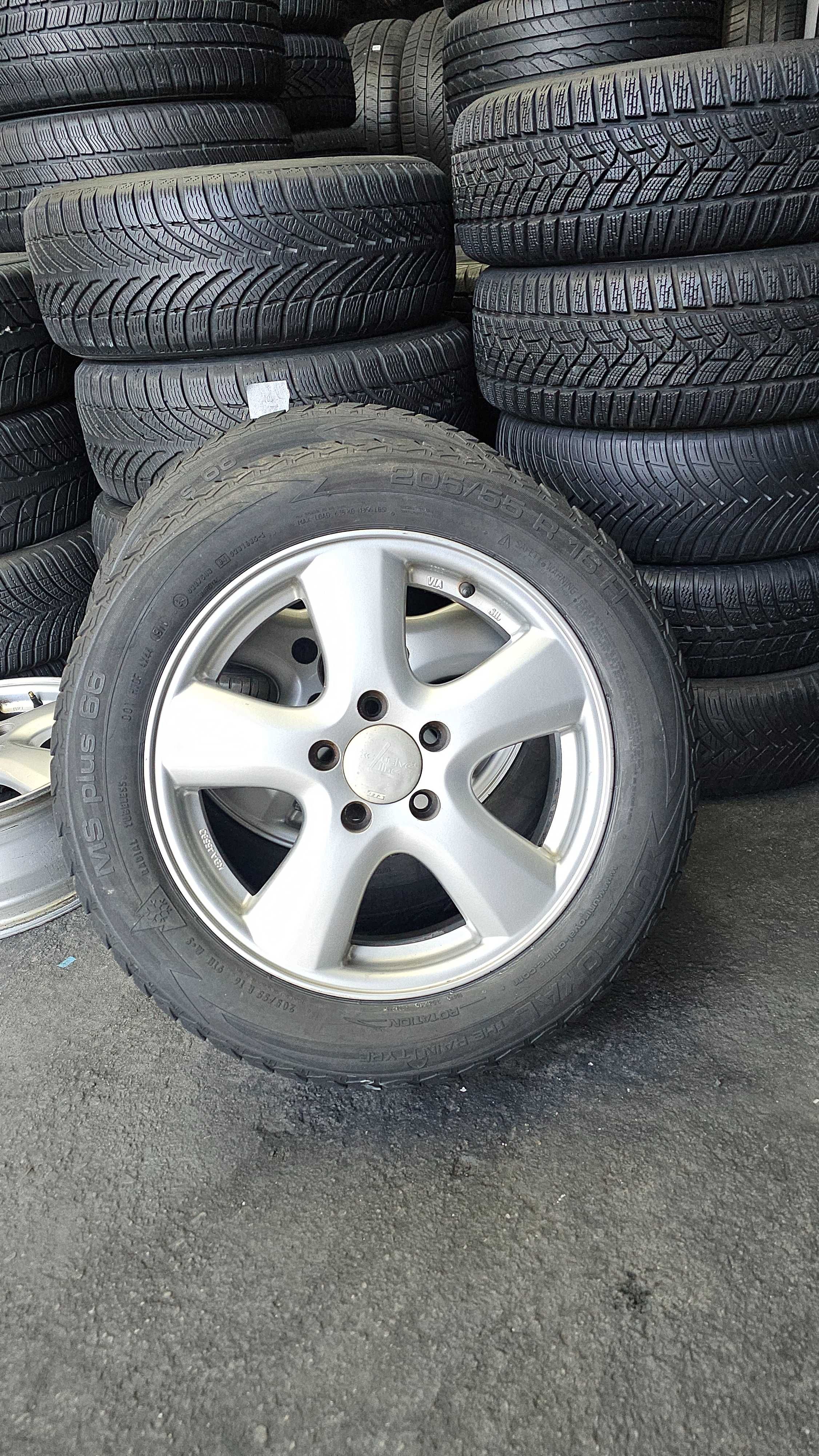 Alufelgi ATS 5x112/16 Audi/Mercedes/Skoda Uniroyal 205/55/16 - zamiana