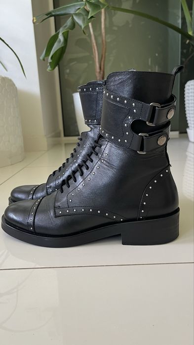 Броги/черевики/напівчоботи зі шкіри Dansi