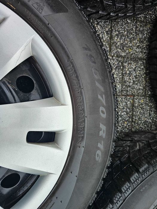 Felgi 5x105 Opel Mokka X 195 70 R16 Opony Pirelli Czujniki TPMS
