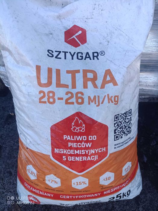 Węgiel - groszek (ekogroszek) Sztygar Ultra