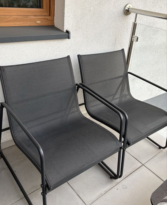 Krzesła bałkonowe Jysk 2 szt