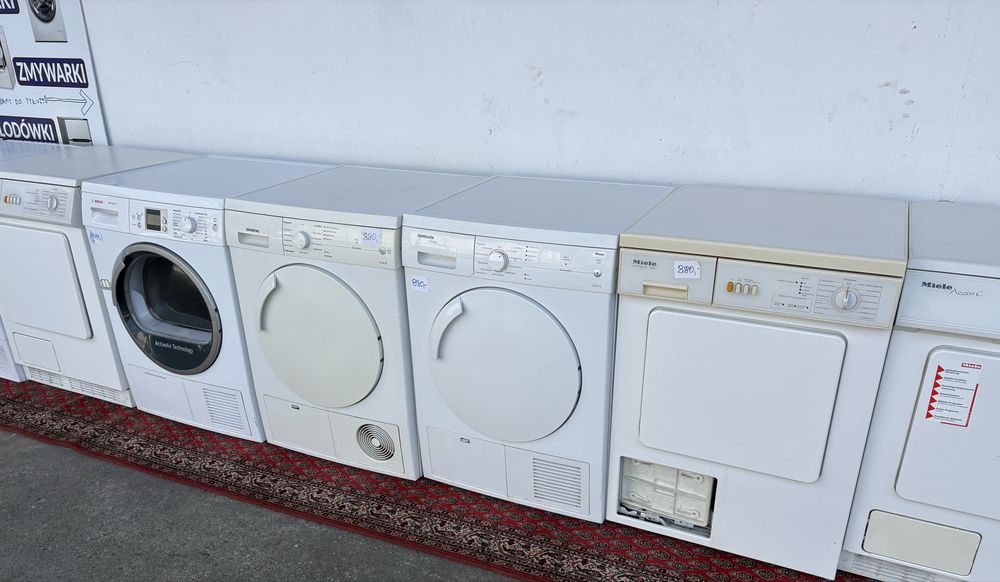 Suszarka kondensacyjna Miele,Bosch,Privileg,Constructa,Okazja.Gwarancj
