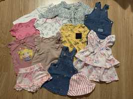 Набор летней одежды для девочки 6-9 месяцев