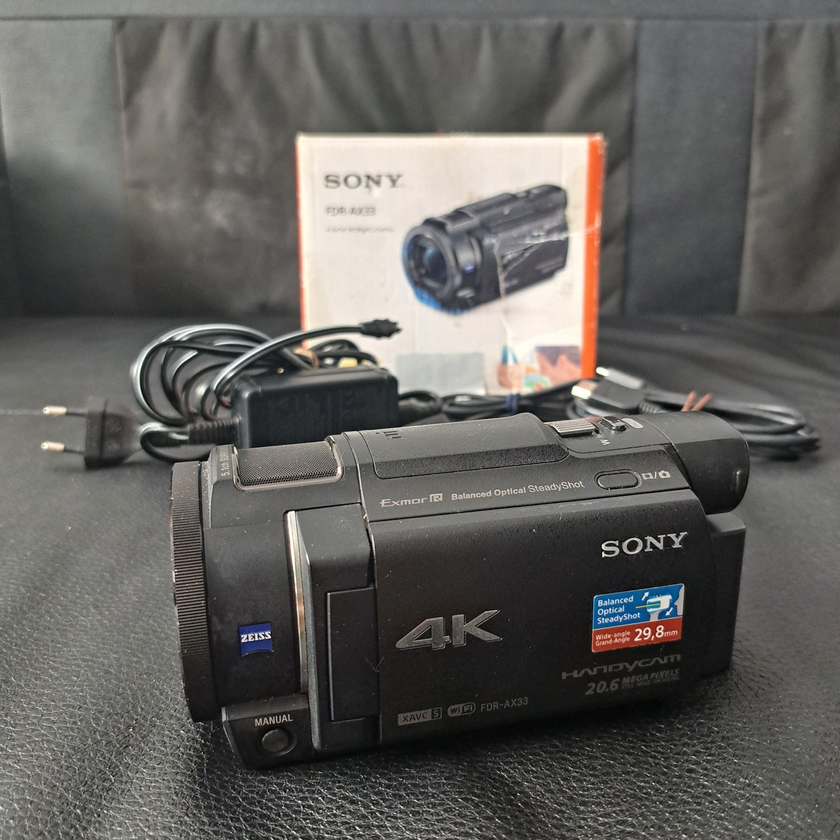 Kamera Sony FDR-AX33 HandyCam 4K