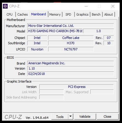 Zestaw MSI H370, i5 8400, 32 GB DDR 4