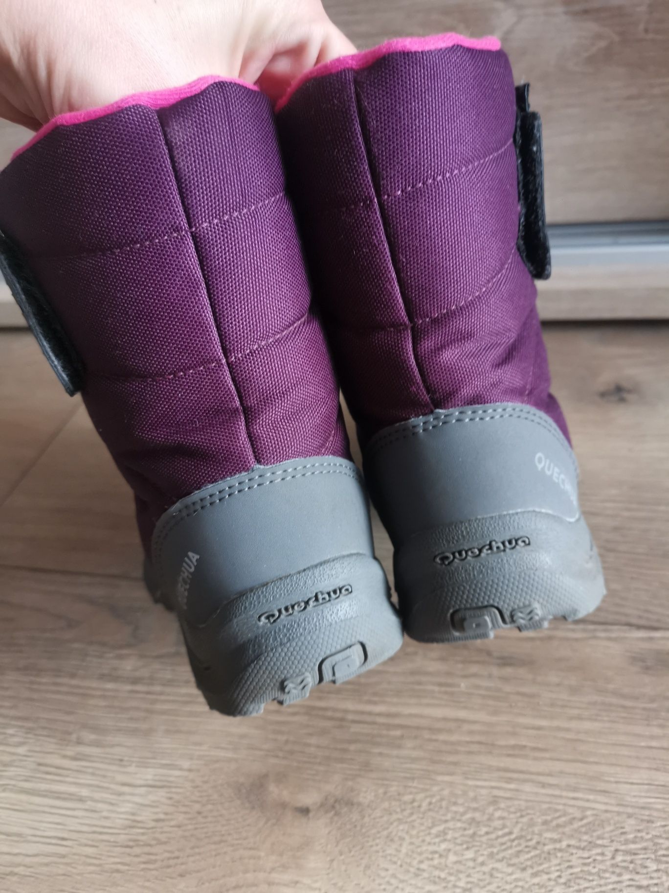 Śniegowce buty zimowe ocieplane wodoodporne Quechua r 31 Stan idealny