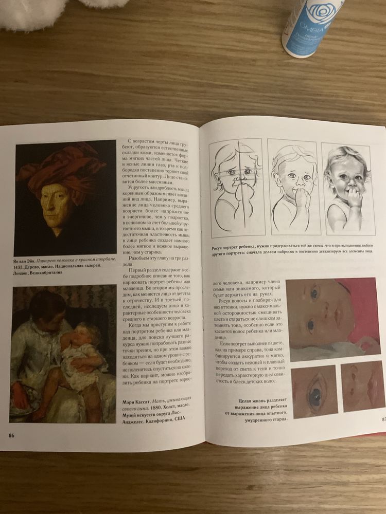 Книга рисуем портрет