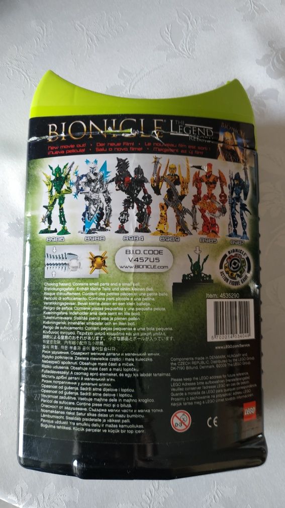LEGO Bionicle Vastus 8986 Glatorian Legends