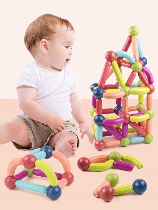 Super zestaw klocki MAGNETYCZNE HIT