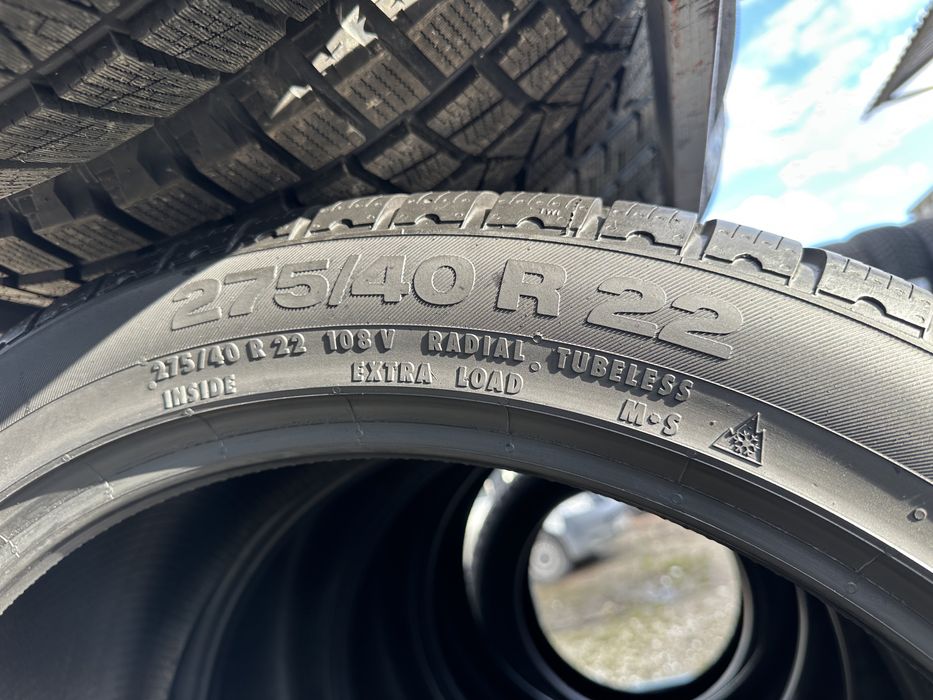 Шини б/у 275/40 R22 Continental 4шт