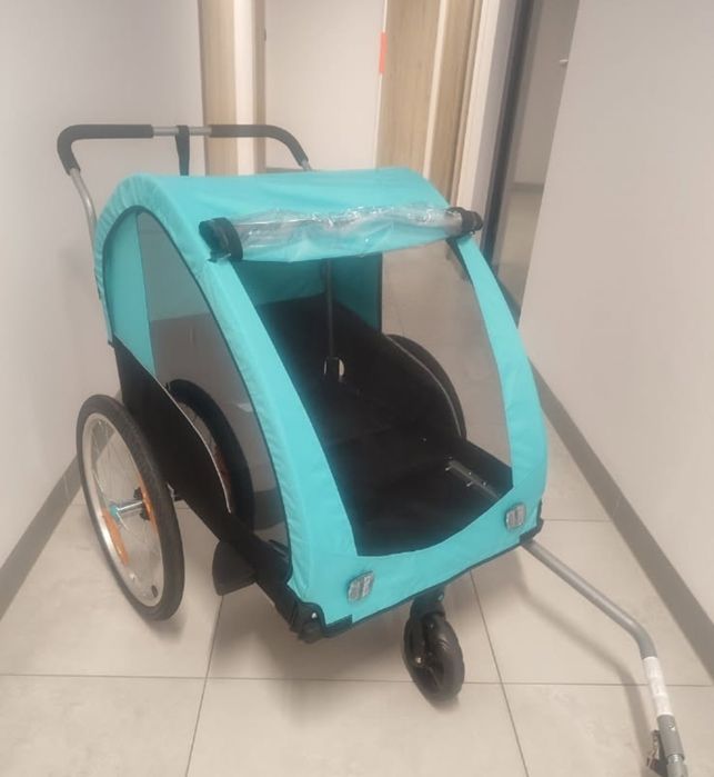 Przyczepka do roweru nowa