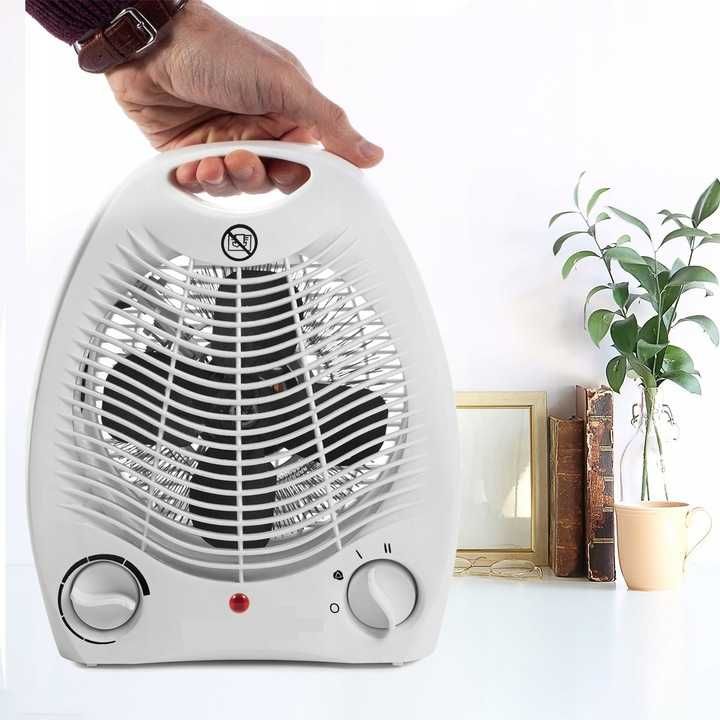 TERMOWENTYLATOR Farelka HOFFEN 2000W 3 tryby pracy. Termostat