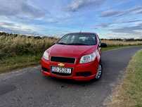 Chevrolet Aveo T255 lift 1.2 84 km 2010r 84 tyś km krajówka klimatyzac