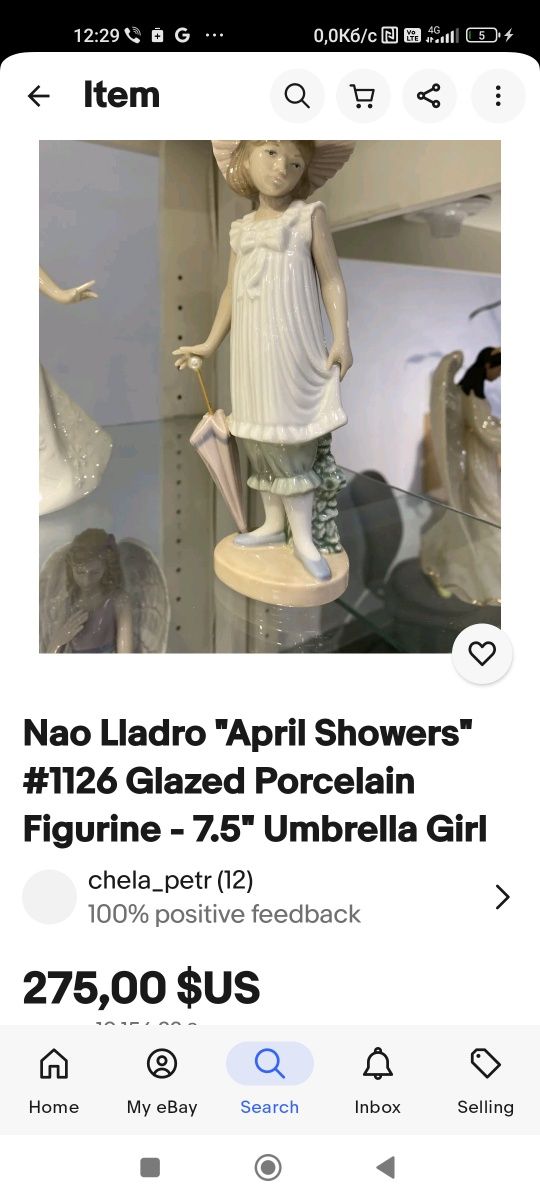 статуетка сувенір lladro NAO