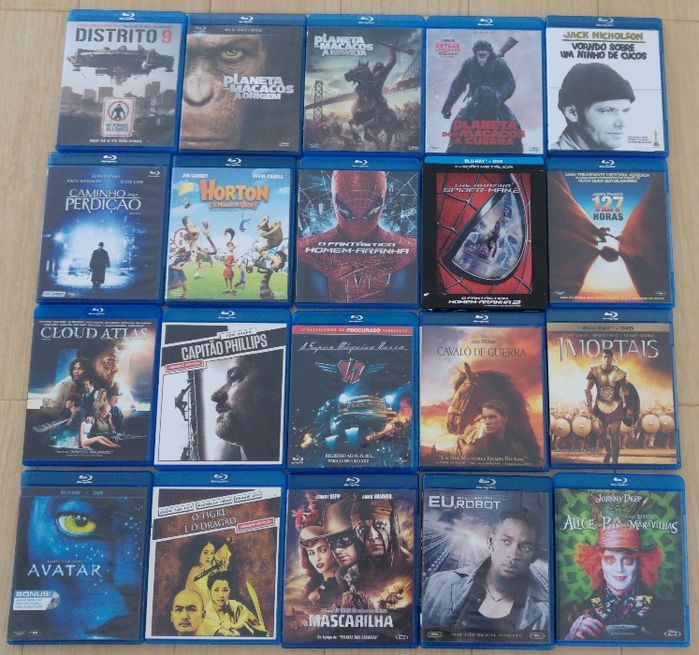 Conjunto de Blurays - Parte 1