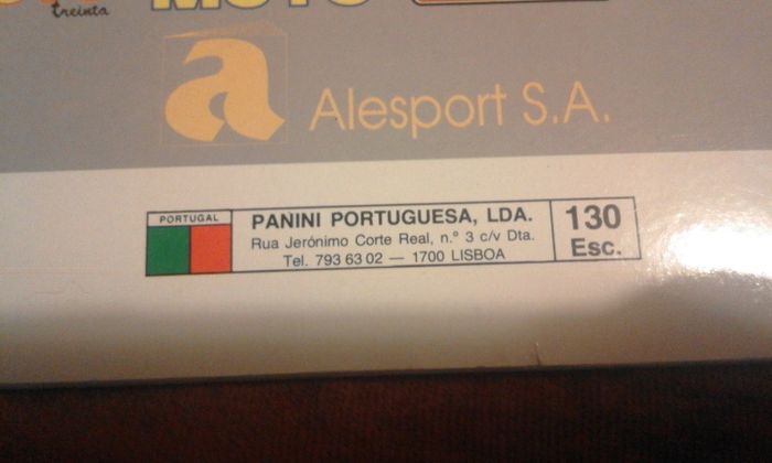 Vendo caderneta de Motos da Panini