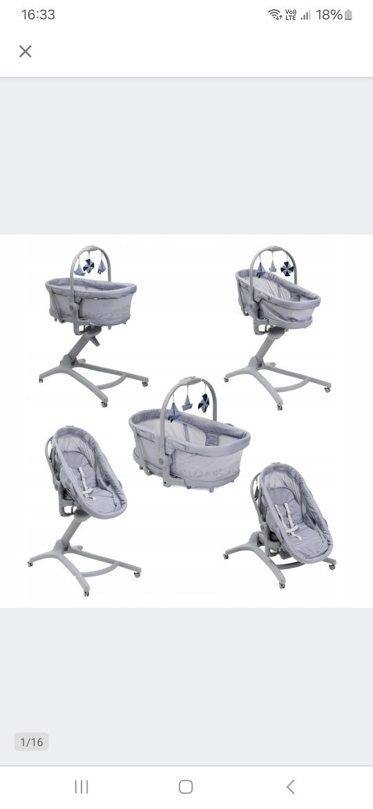 Łóżeczko chicoo 5 w 1