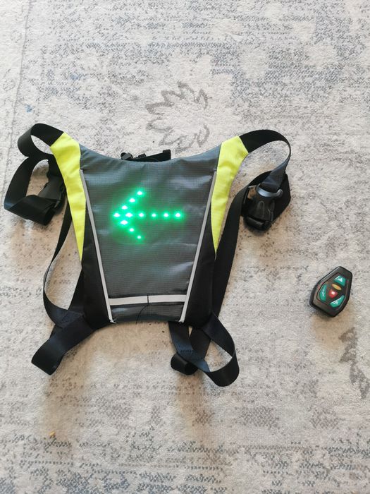 Kamizelka rowerowa Led