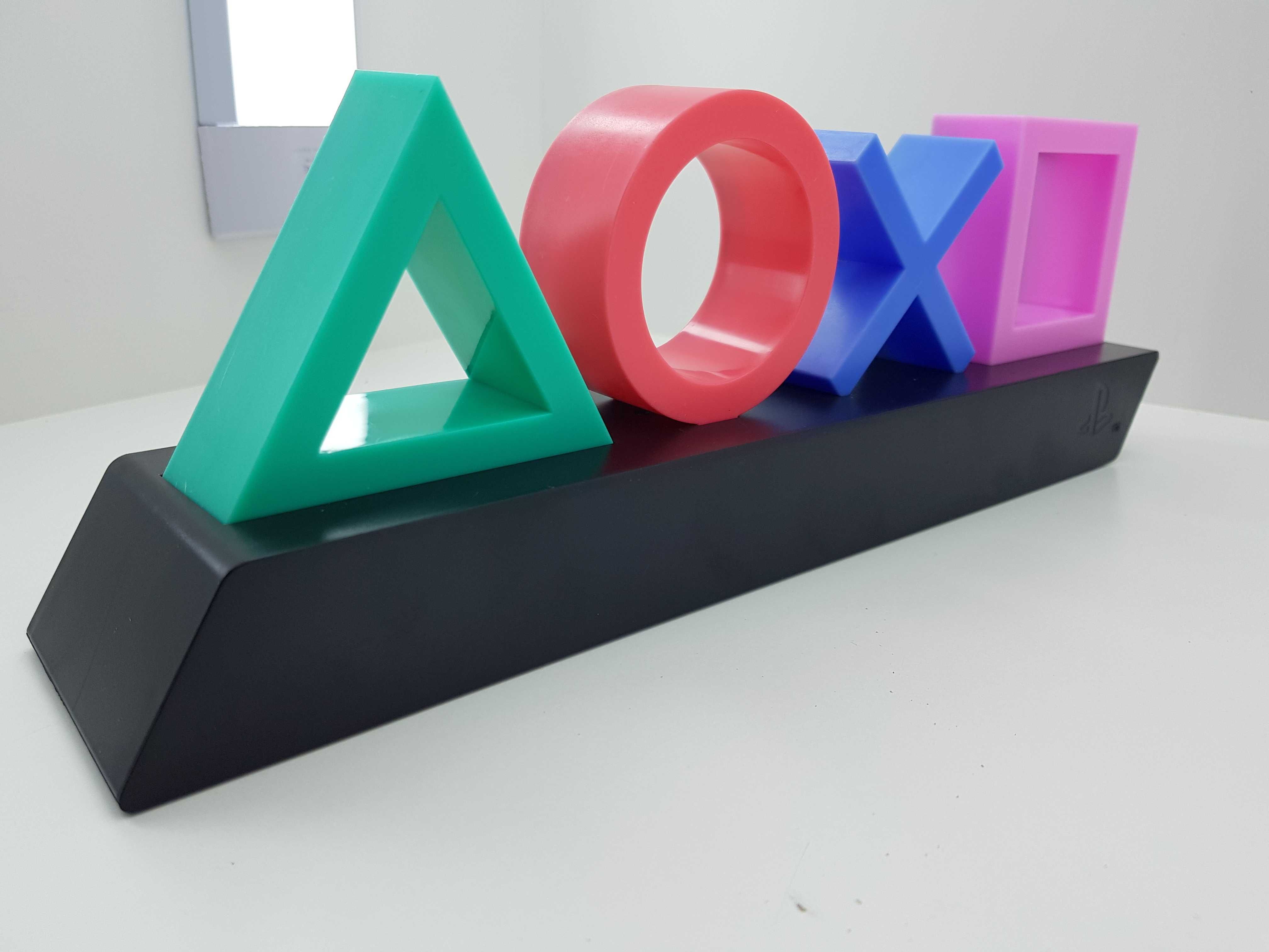 Lampa nocna ozdobna Lampa logo PSC Playstation Icons Light