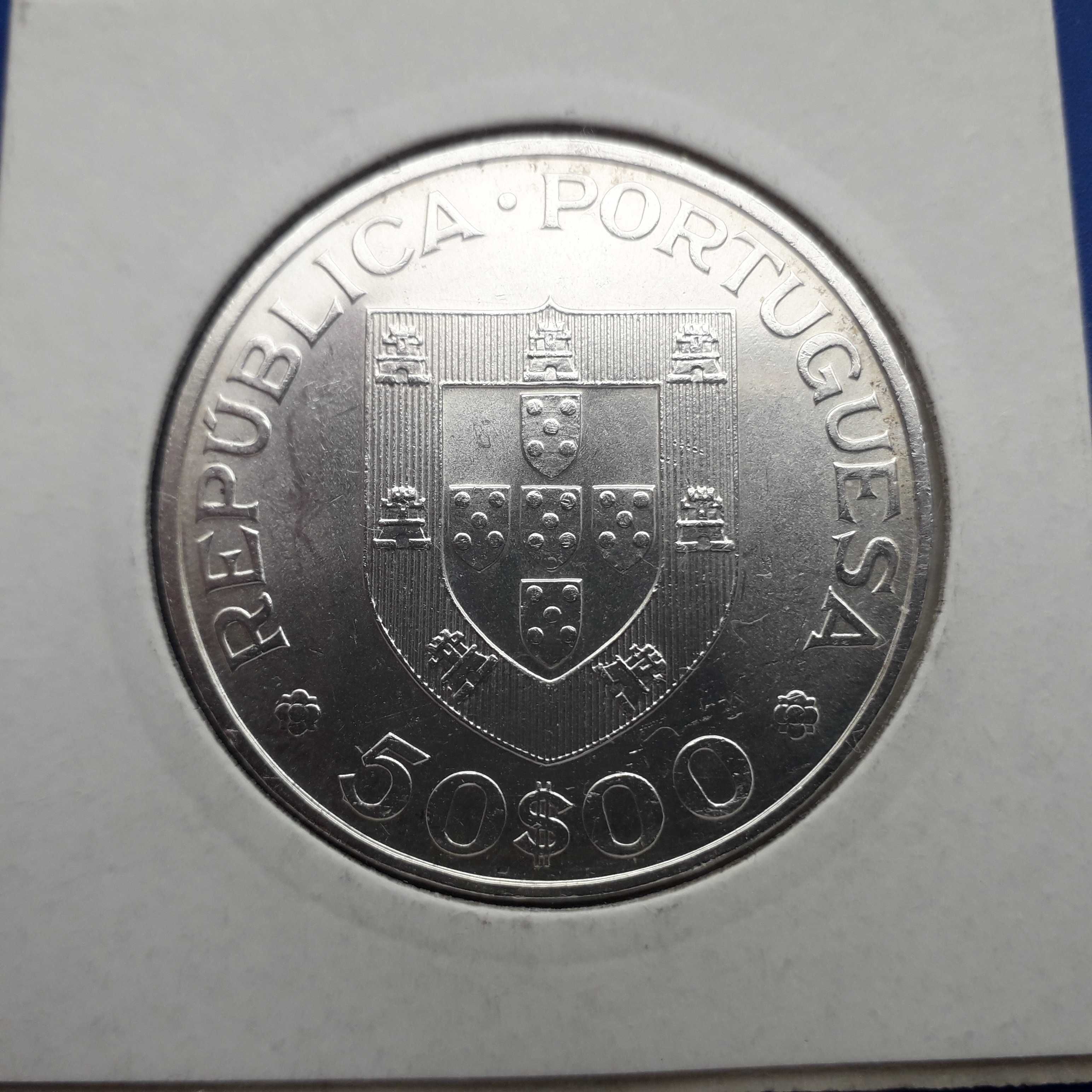 Moeda de 50 Escudos  Marechal Carmona - UNC