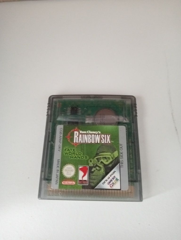 Tom clancy's rainbow six gameboy color.