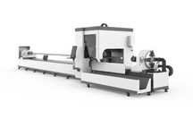 Máquina de corte tubo com 3 cabeças giratorias