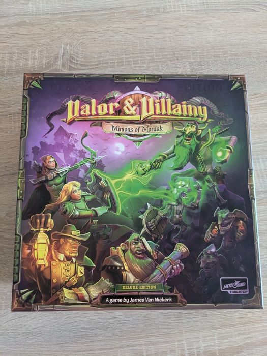 Valor of villainy minions of mordak Kickstarter deluxe edition