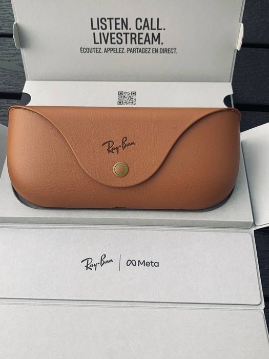 Смарт-окуляри Ray-Ban Meta Wayfarer SHINY BLACK POLAR DUSTY BLUE