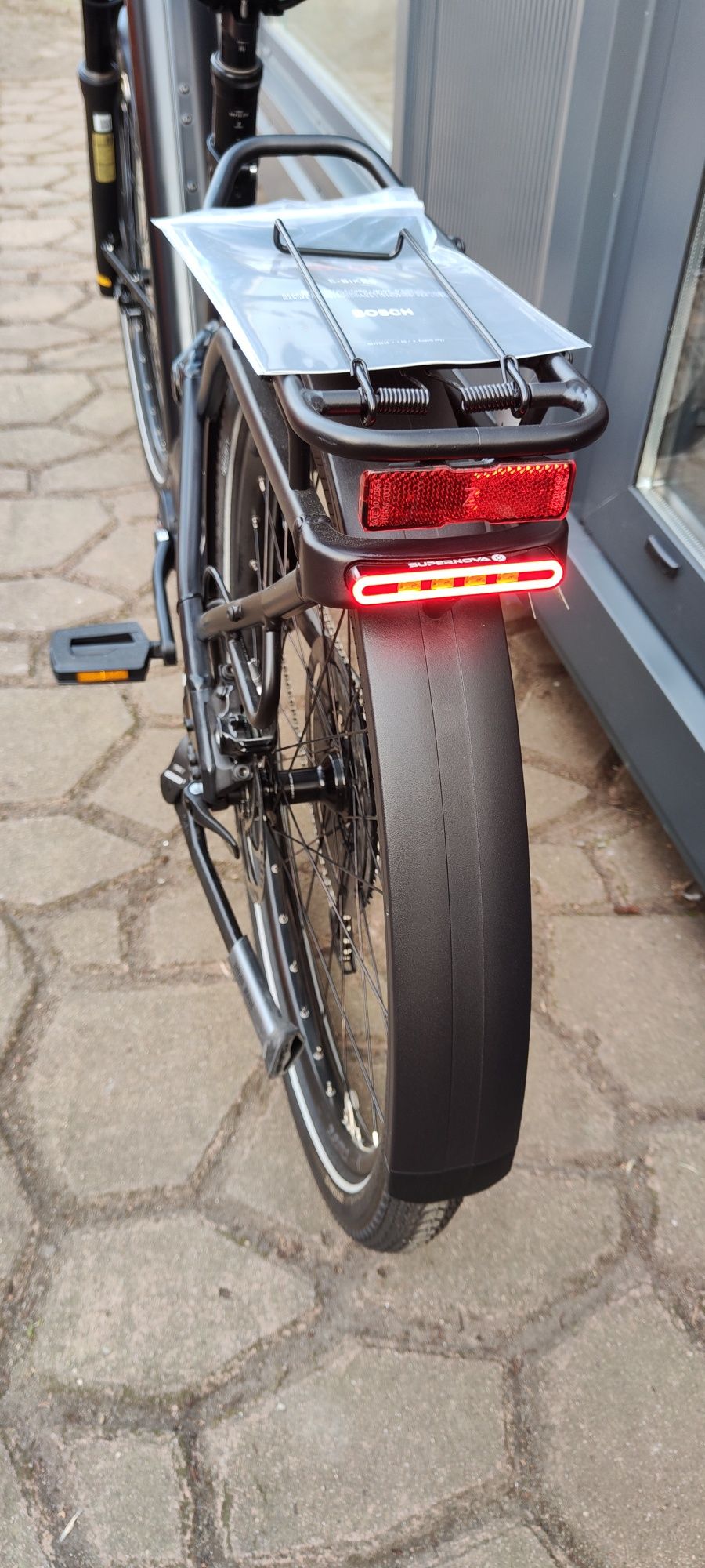 Zemo damka MTB full Bosch cx 750 wh światła stopu rabat z 28.000