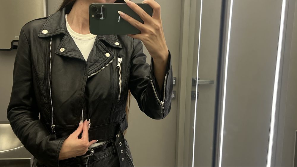 куртка косуха   коротка хс шкіра