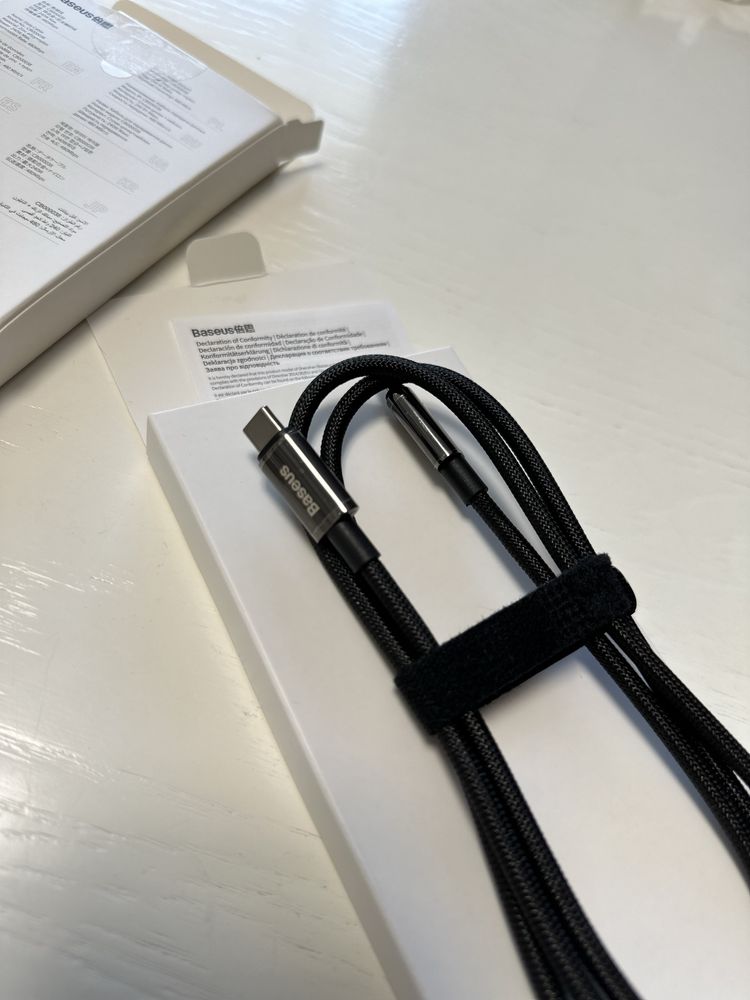 Кабель Usb Type C Baseus, PD 240w 1m