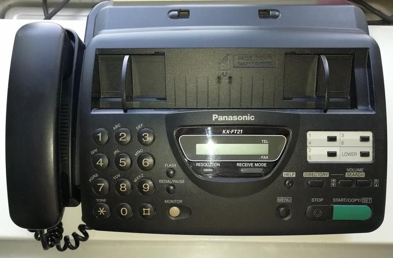 Телефон-факс Panasonic Kx-ft21
