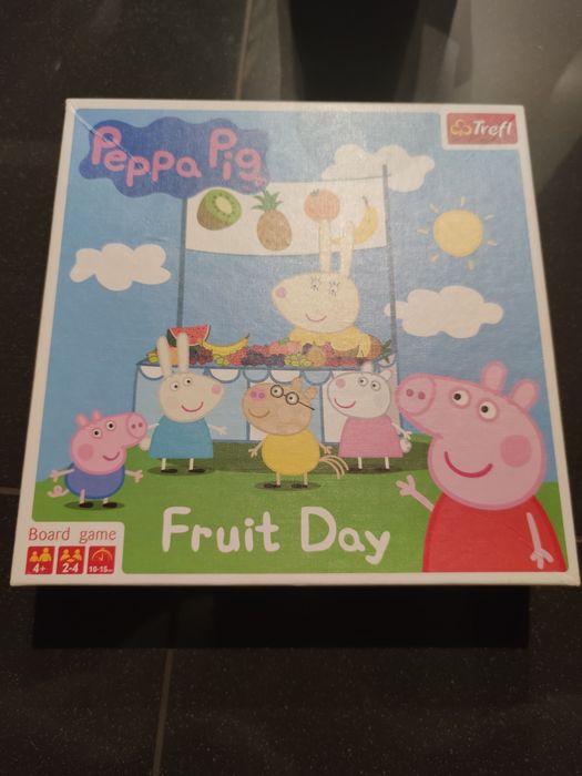 Gra planszowa Trefl Peppa Pig Fruit Day 4+