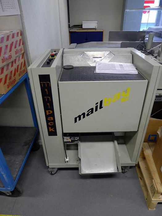 Maquina manga plástica para embalamento publicidade