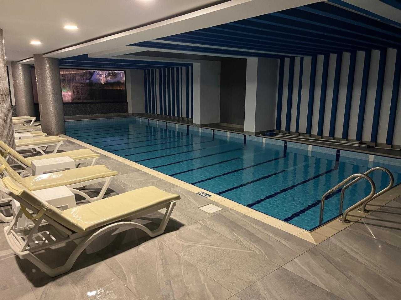 Элитный отдых в апартаментах 1+1 в Konak Twin Tower, Махмутлар, Алания