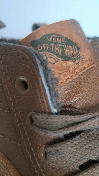 Oryginalne buty vans dla chłopca ocieplane r  35