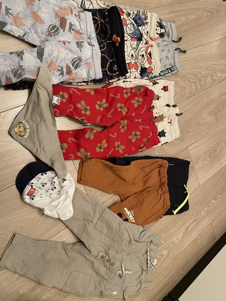 Komplet ubrań rozmiar 86 c&a pepco benetton