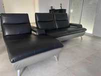 Sofa chaise longue em curo marca «Château d’Ax » (contacto por e-mail)