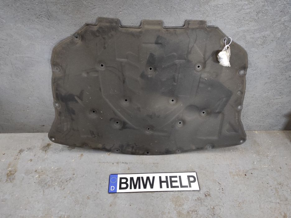 Шумка капота Утеплитель БМВ Ф10 Разборка BMW HELP