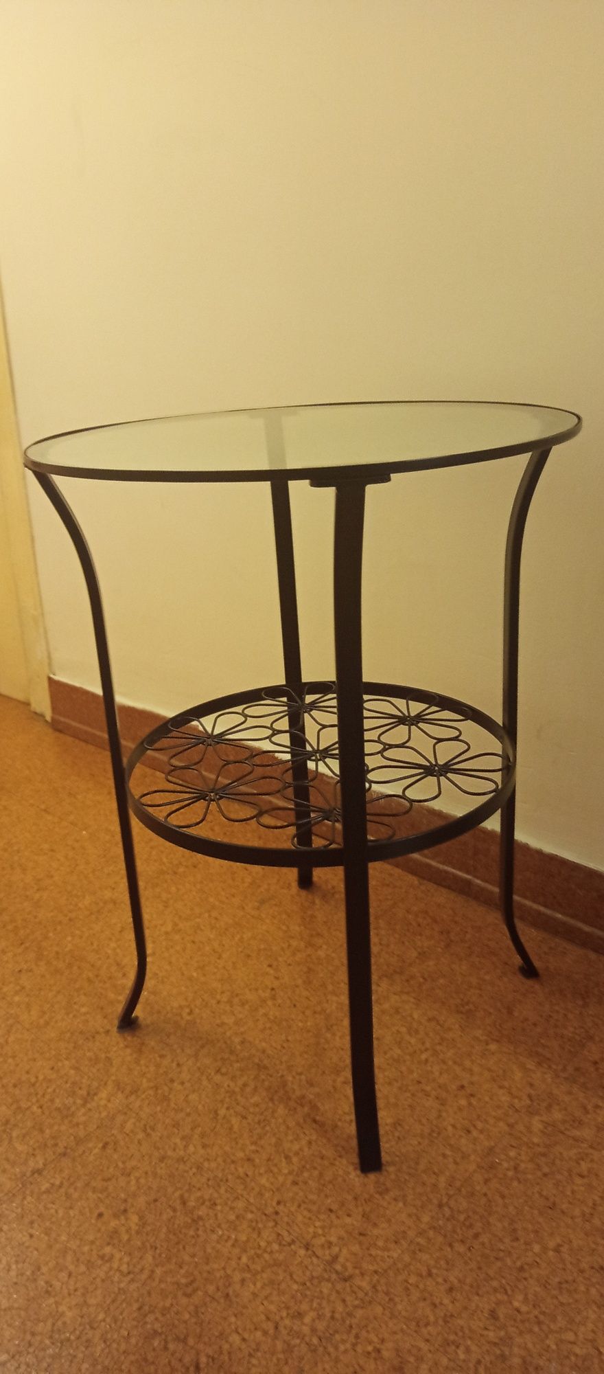Mesa apoio preta Ikea