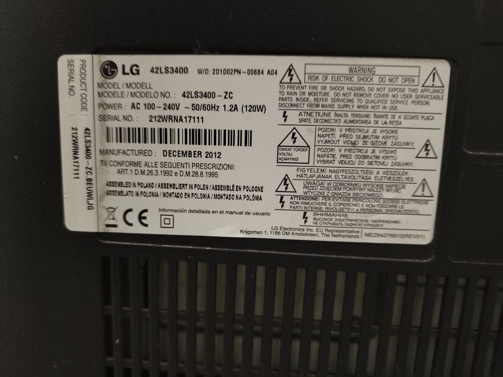 Televisão LG 42"
