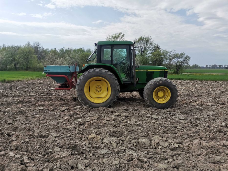 John Deere 6410 PowerQuad 40km/h Renault Ares ehr case mxu fotelpneuma