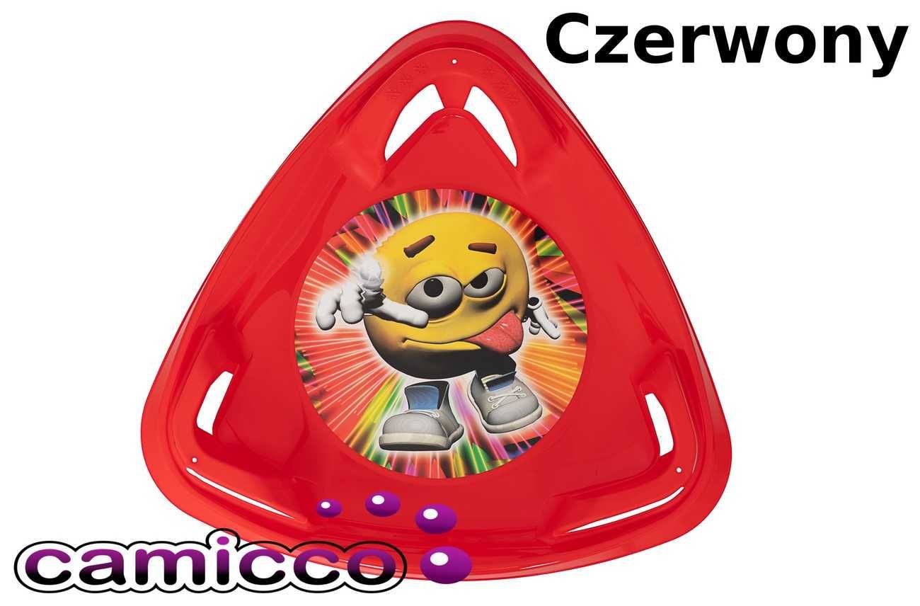 TALERZ ślizg zjazdowy TRICORN TRÓJKĄT sanki UCHWYTY dla dzieci zjazd