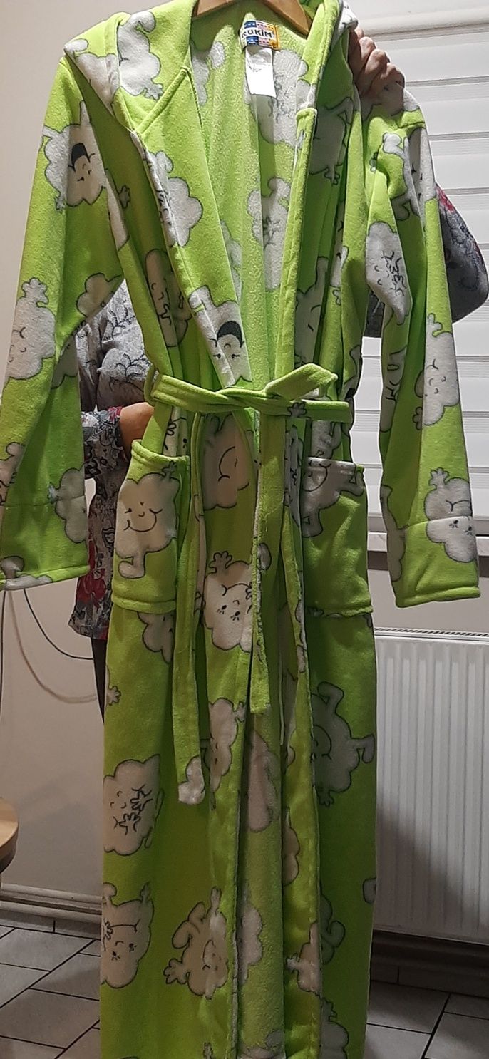 Szlafrok r XL zielony