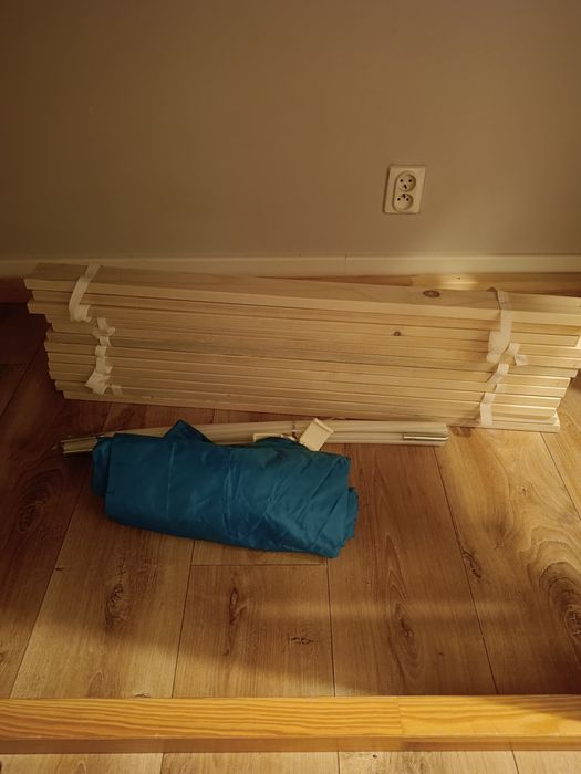 Łóżko Ikea kura z dodatkami. Stabłowice