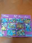 Puzzle zestaw 10 księżniczki