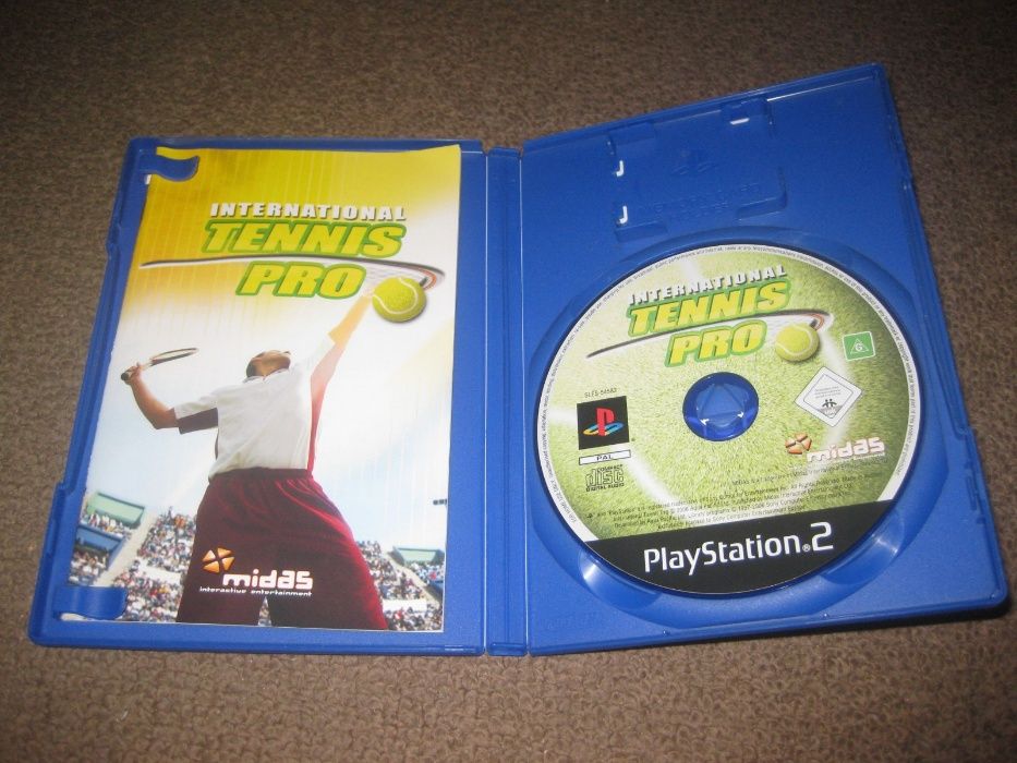 Jogo "International Tennis Pro" para PS2/Completo!