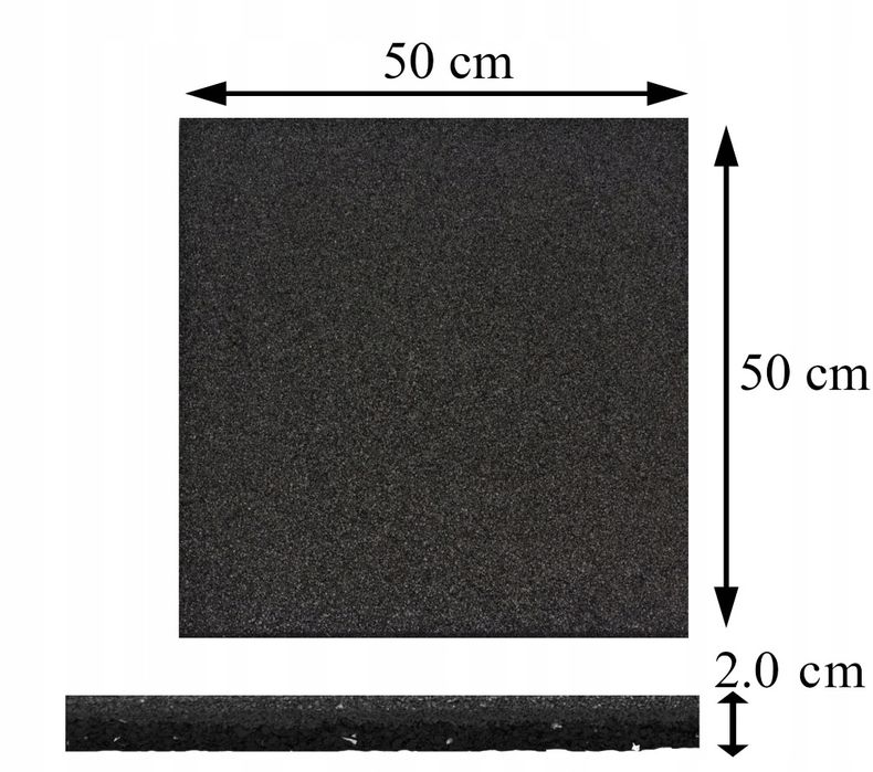 Maty gumowe na plac zabaw lub siłownię, nawierzchnia gumowa