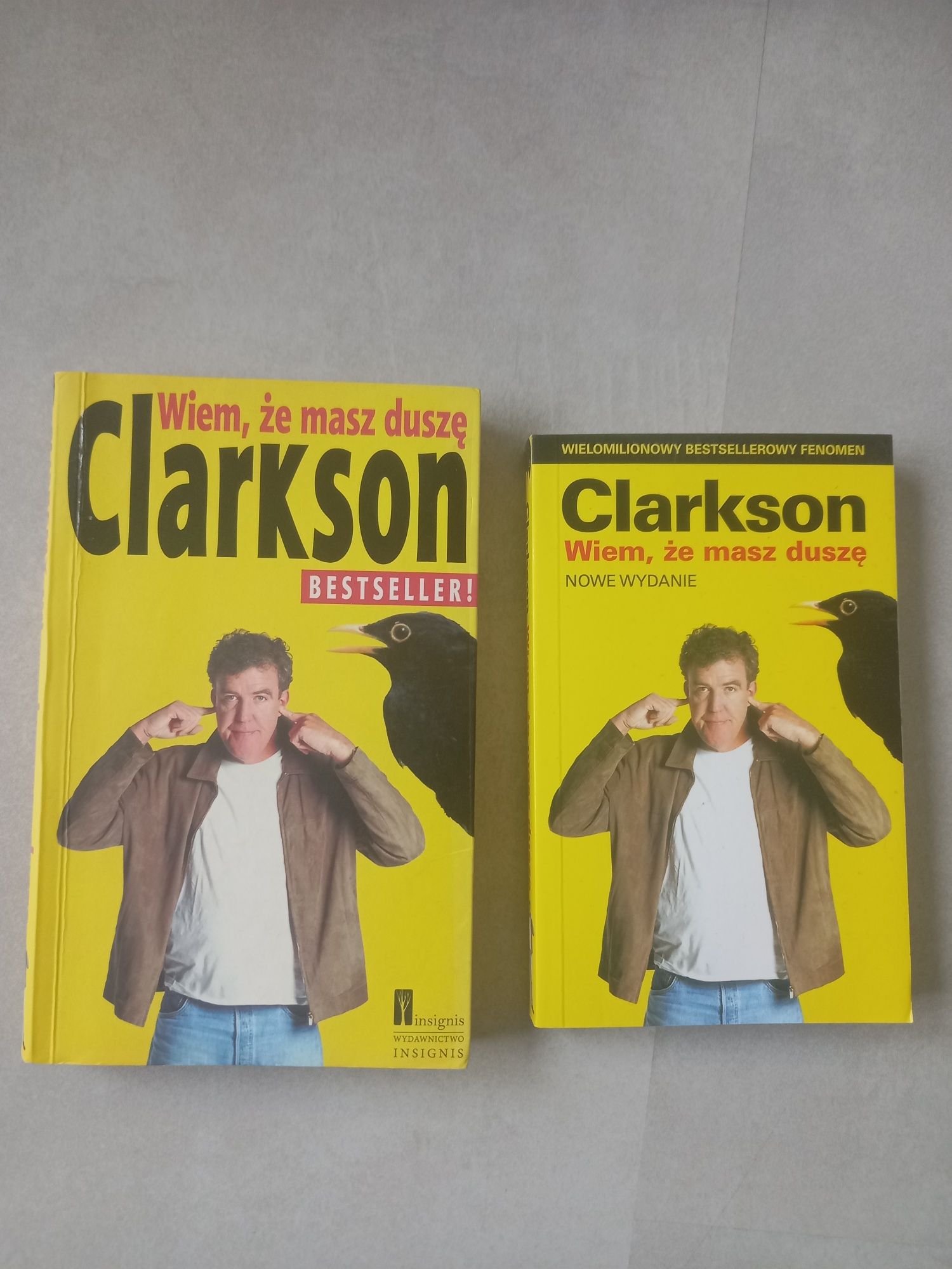 2 książki Clarkson Wiem, że masz duszę